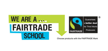 We are a Fairtrade school logo