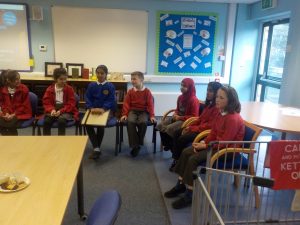 Pupil voice representatives meet with our governors